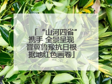 “山河四省”携手 全景呈现晋冀鲁豫抗日根据地红色画卷