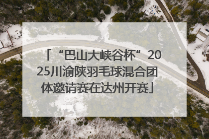 “巴山大峡谷杯”2025川渝陕羽毛球混合团体邀请赛在达州开赛