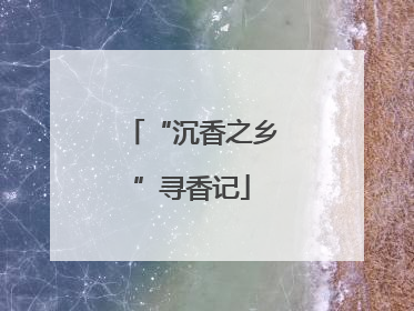 “沉香之乡”寻香记