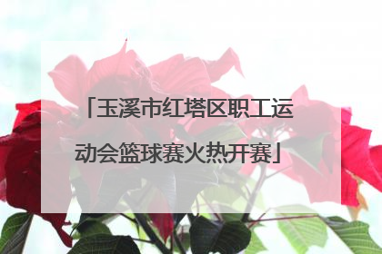 玉溪市红塔区职工运动会篮球赛火热开赛