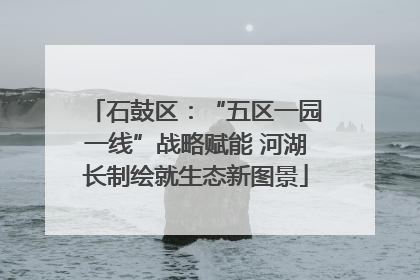 石鼓区：“五区一园一线”战略赋能 河湖长制绘就生态新图景