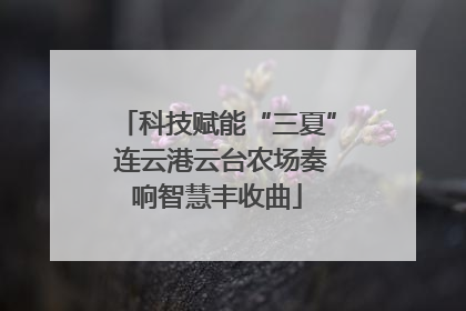 科技赋能“三夏” 连云港云台农场奏响智慧丰收曲