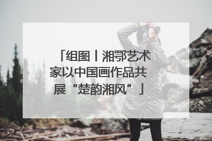 组图丨湘鄂艺术家以中国画作品共展“楚韵湘风”