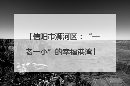 信阳市浉河区：“一老一小”的幸福港湾