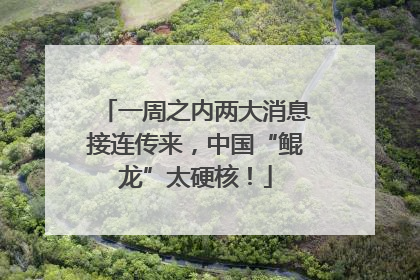 一周之内两大消息接连传来，中国“鲲龙”太硬核！