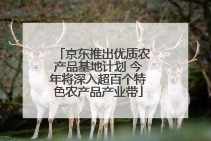 京东推出优质农产品基地计划 今年将深入超百个特色农产品产业带