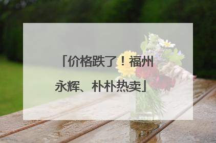 价格跌了！福州永辉、朴朴热卖