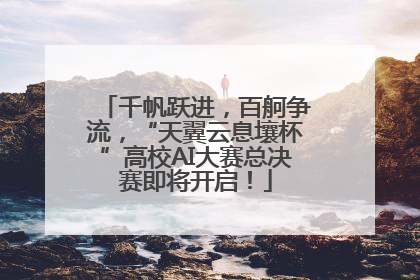 千帆跃进，百舸争流，“天翼云息壤杯”高校AI大赛总决赛即将开启！