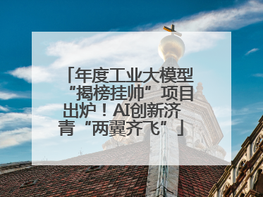 年度工业大模型“揭榜挂帅”项目出炉！AI创新济青“两翼齐飞”