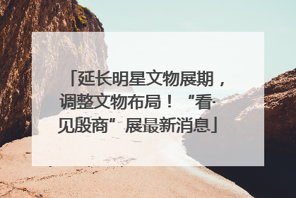 延长明星文物展期，调整文物布局！“看·见殷商”展最新消息