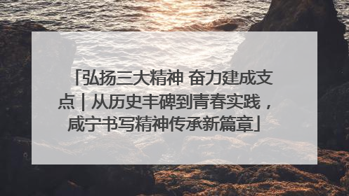弘扬三大精神 奋力建成支点｜从历史丰碑到青春实践，咸宁书写精神传承新篇章