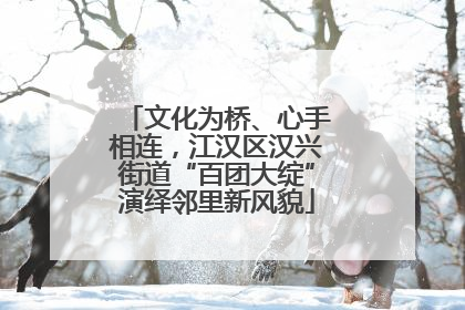 文化为桥、心手相连，江汉区汉兴街道“百团大绽”演绎邻里新风貌