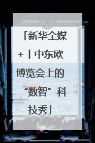 新华全媒+丨中东欧博览会上的“数智”科技秀