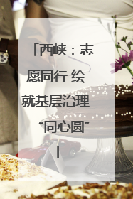 西峡：志愿同行 绘就基层治理“同心圆”