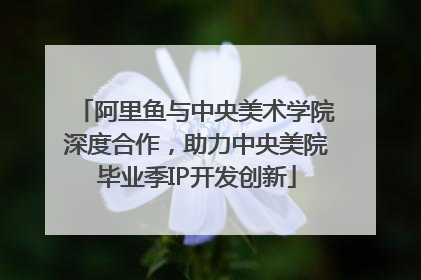 阿里鱼与中央美术学院深度合作，助力中央美院毕业季IP开发创新