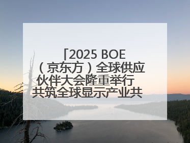 2025 BOE（京东方）全球供应伙伴大会隆重举行 共筑全球显示产业共生共赢新格局